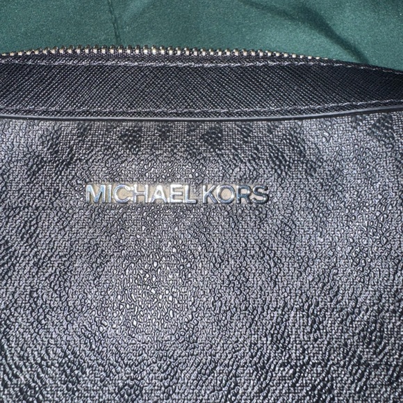 Michael Kors Black Textured Crossbody Bag - Picture 3 of 5